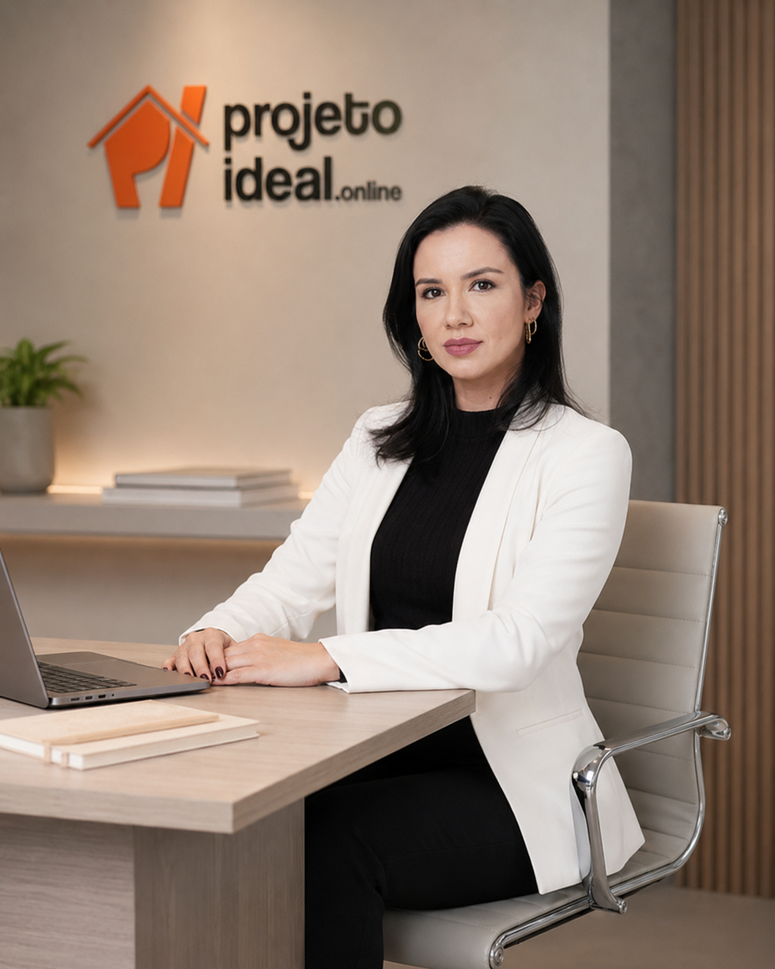 Bruna Barollo, arquiteta responsável pelo escritório Projeto Ideal Online